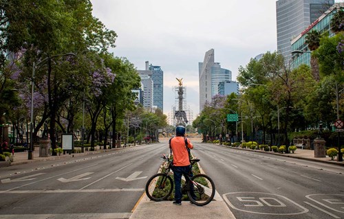 Tom boulevard i Mexico City